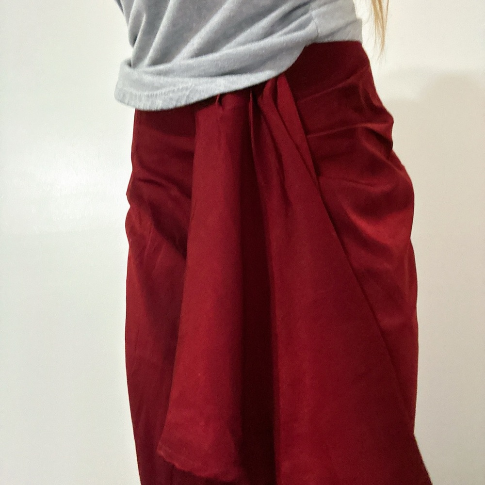 Chic Red Skirt
